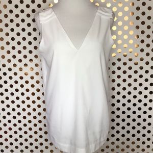 BANANA REPUBLIC White Shell Tank
